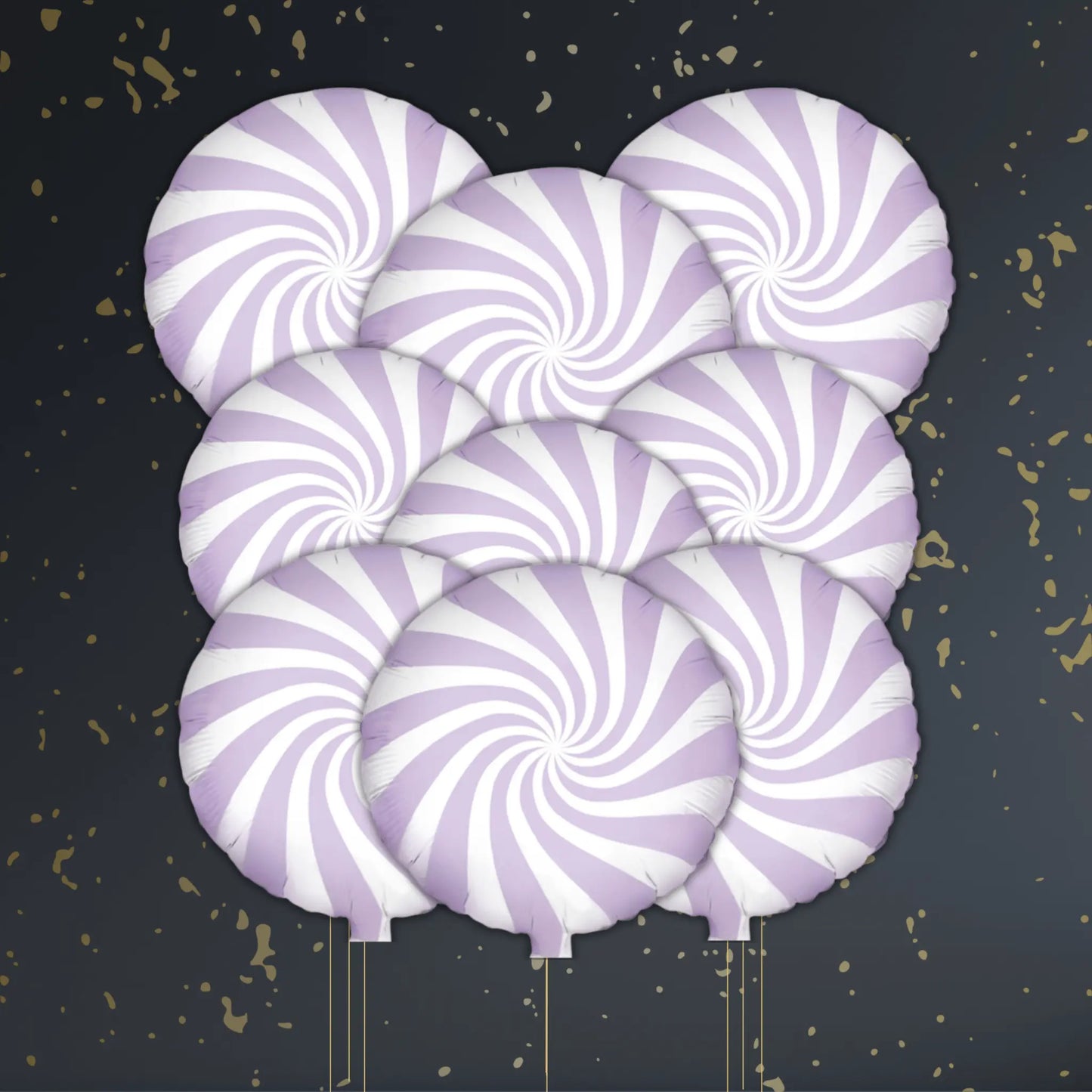 18" Lilac Candy Sweetie Foil Balloon – Single or Balloon Bouquet | The Party Hut
