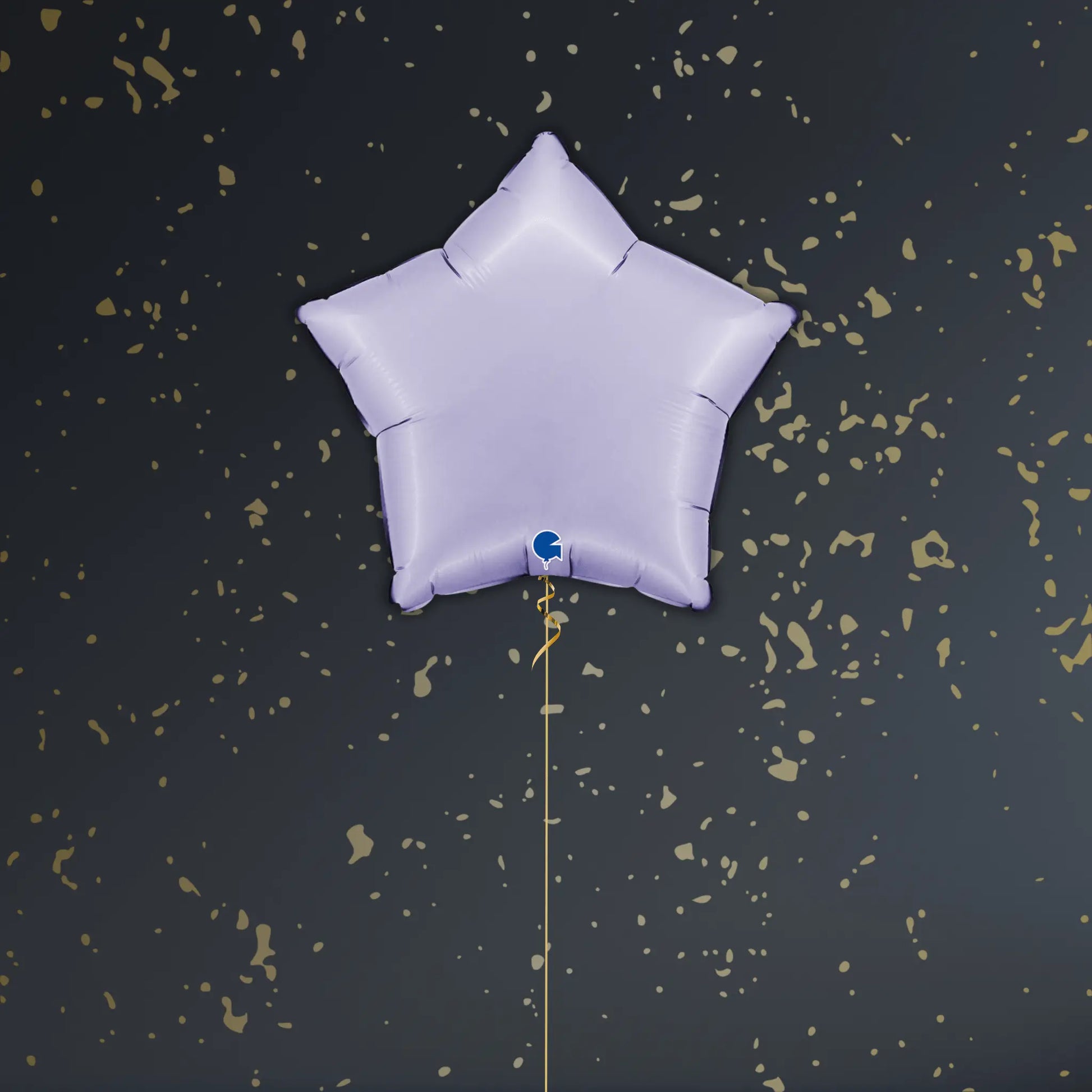 Lilac Star Balloon Package - Helium Filled