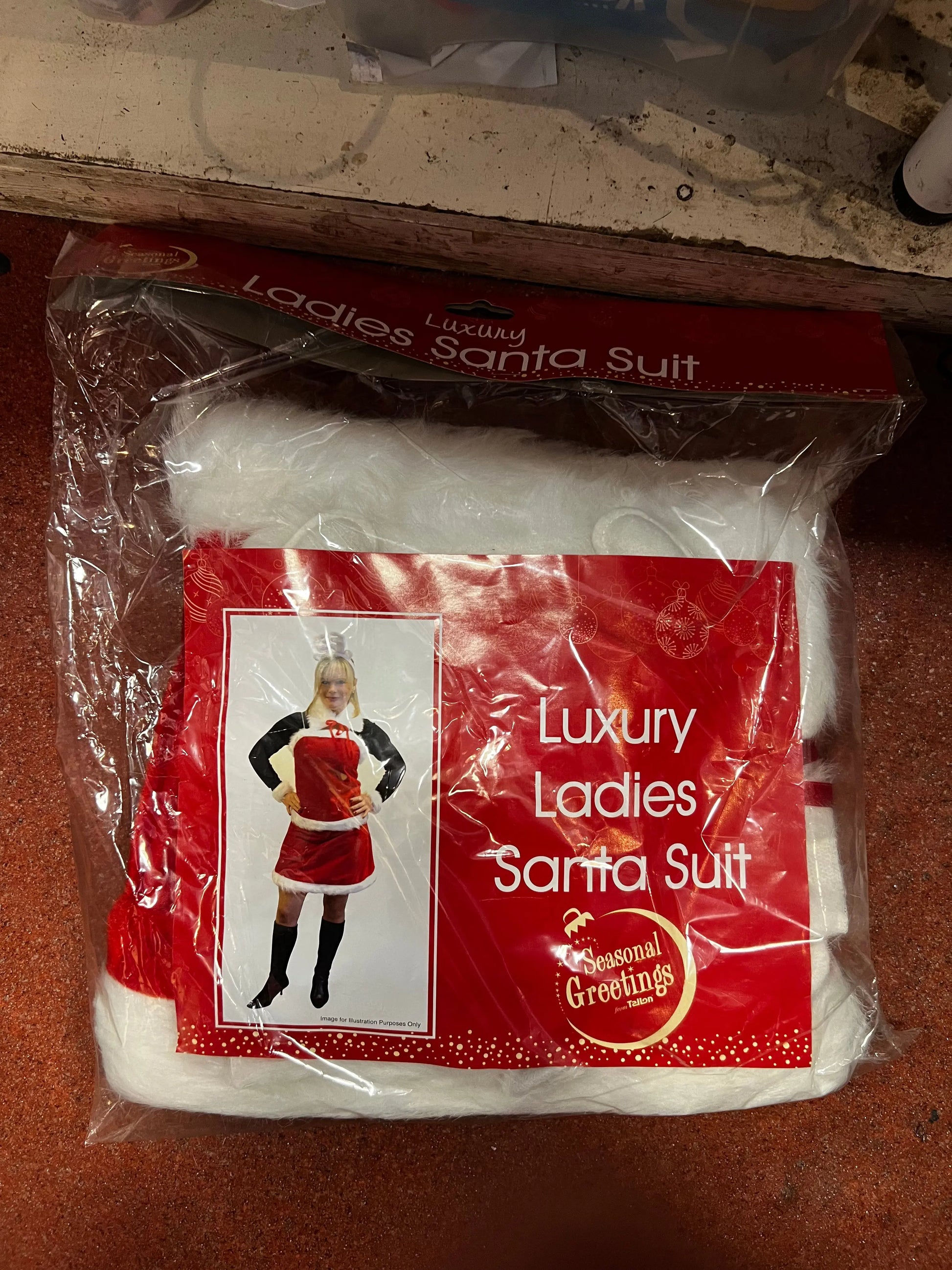 Luxury Miss Santa Costume – Elegance and Glamour for the Holiday Season