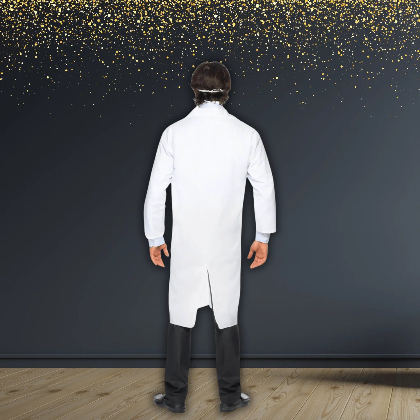 Men's Doctor Costume - Long Coat with Mask | The Party Hut