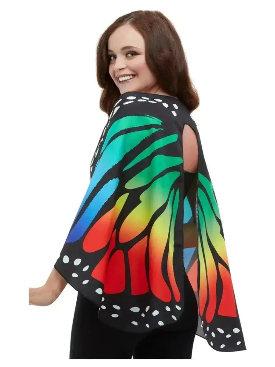 Monarch Butterfly Fabric Wings - Enchanting Costume Accessory | The Party Hut