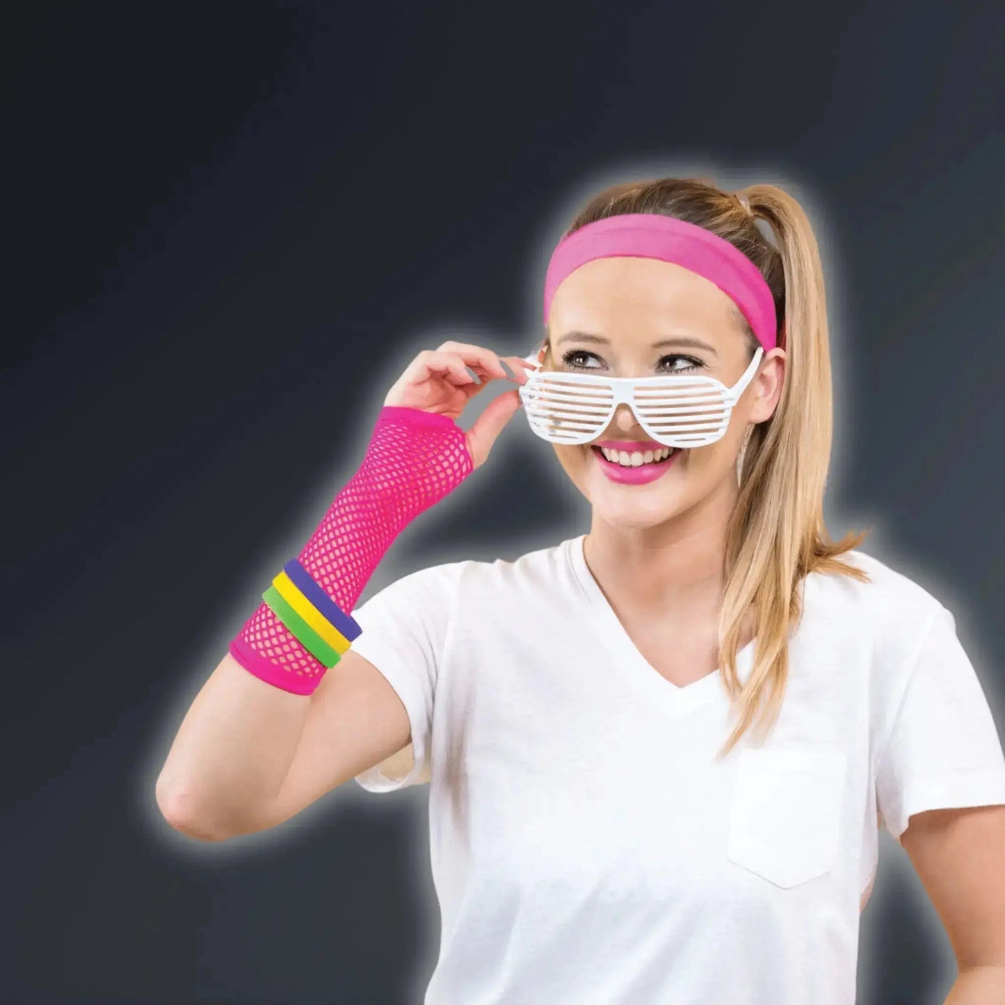 Neon 80's Hairband | The Party Hut