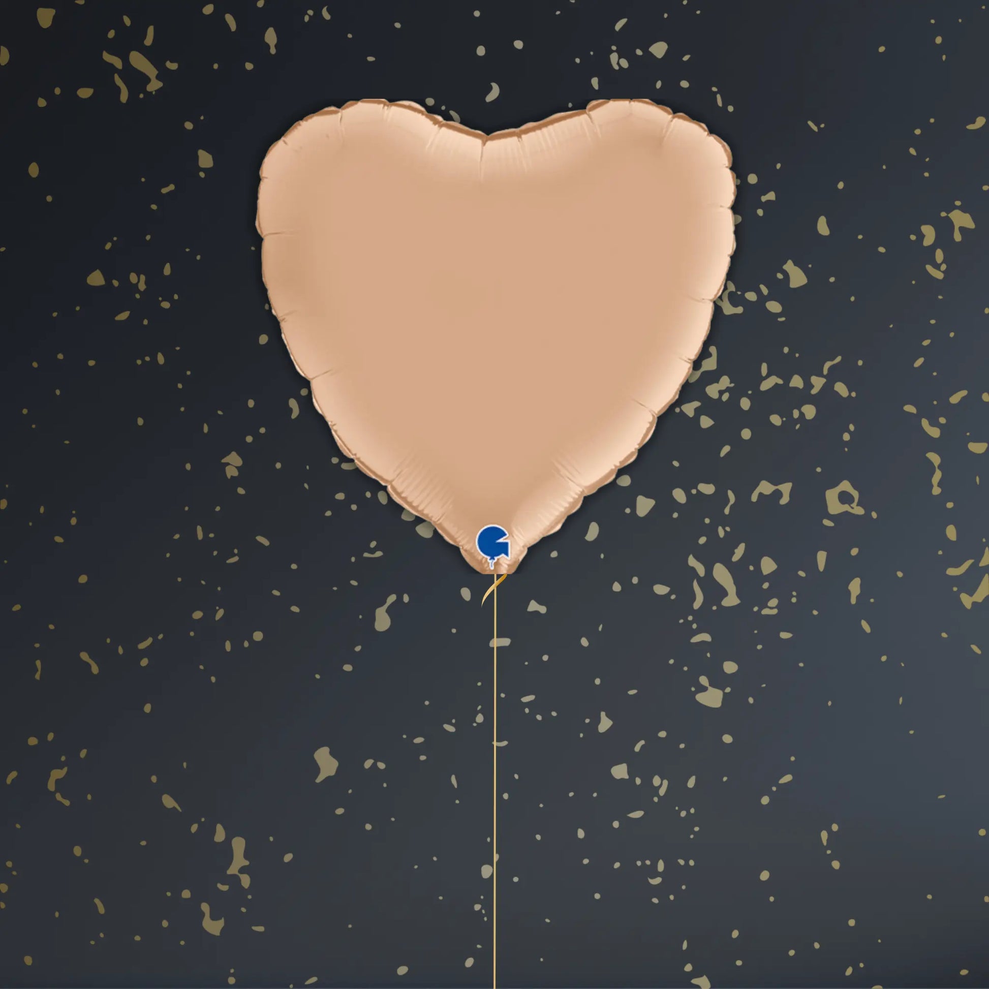 Nude Heart Balloon Package - Helium Filled