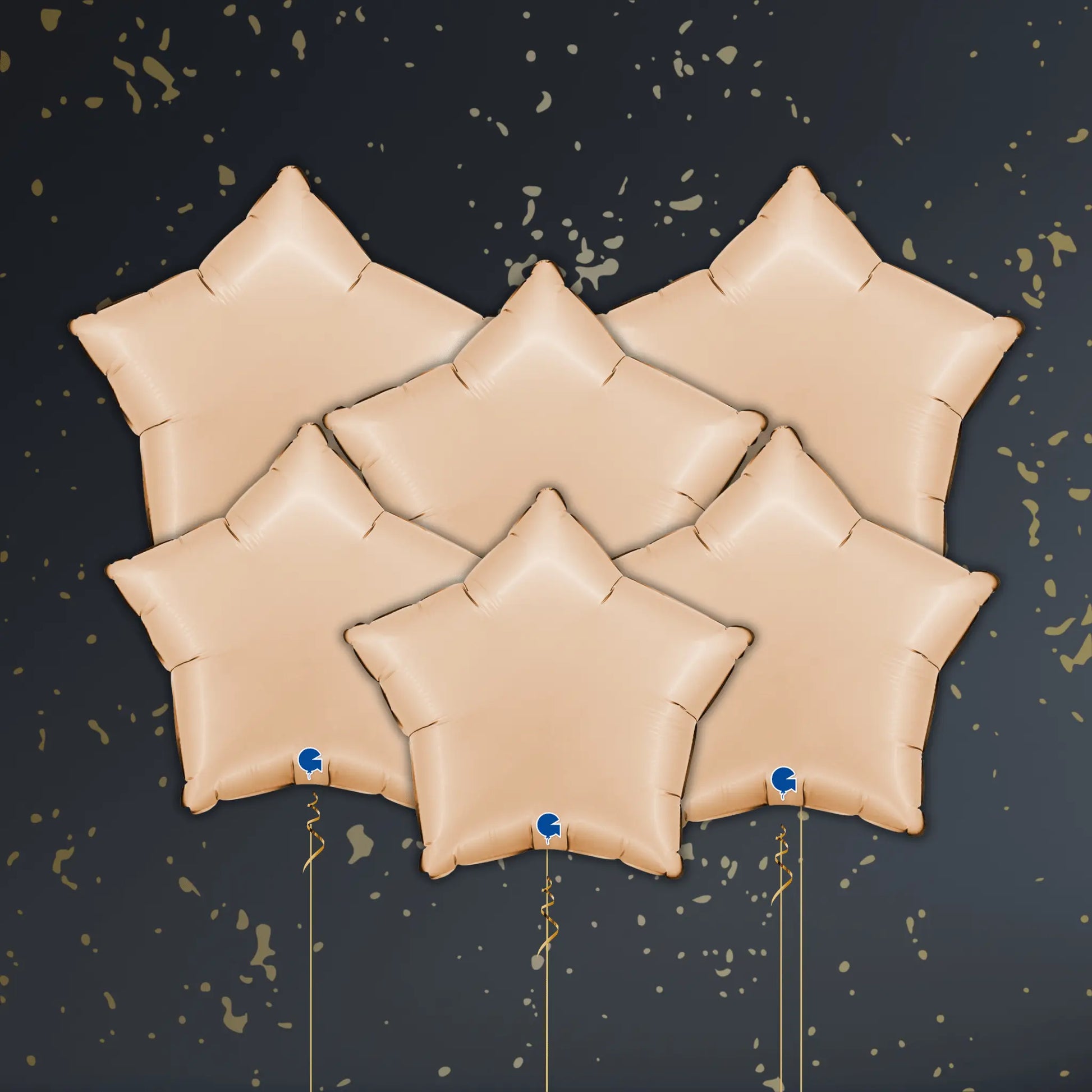Nude Star Balloon Package - Helium Filled