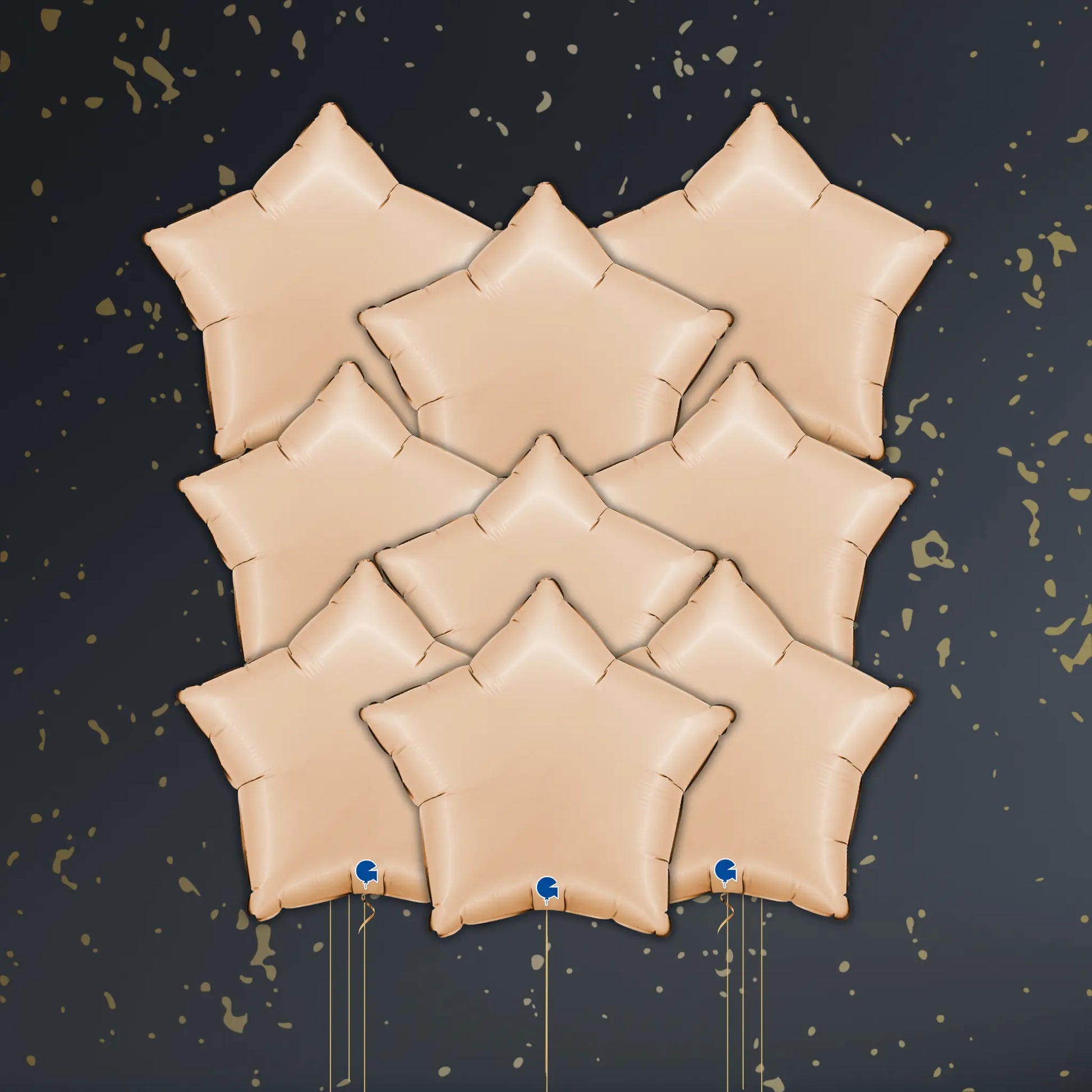 Nude Star Balloon Package - Helium Filled
