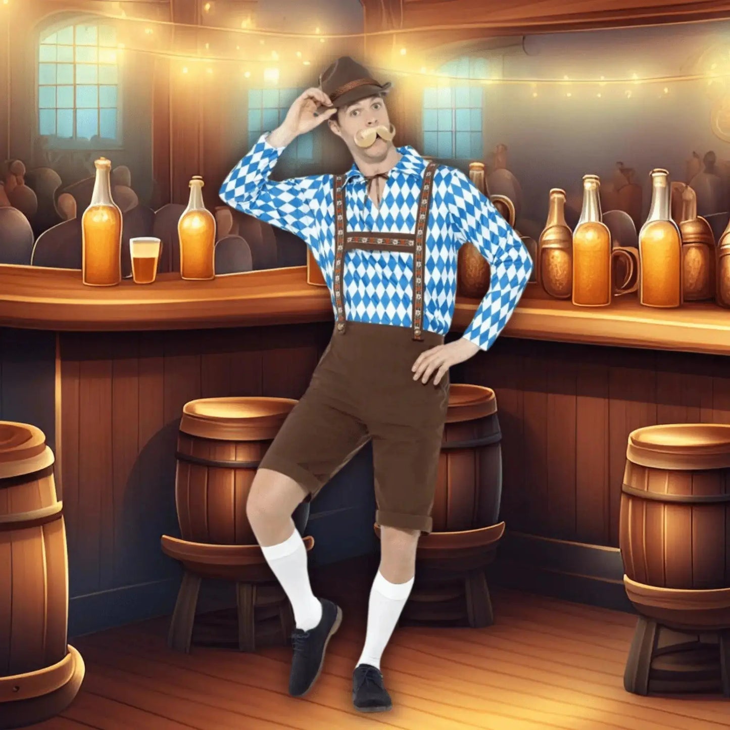 Oktoberfest Costume - Bavarian, Beer Man | The Party Hut