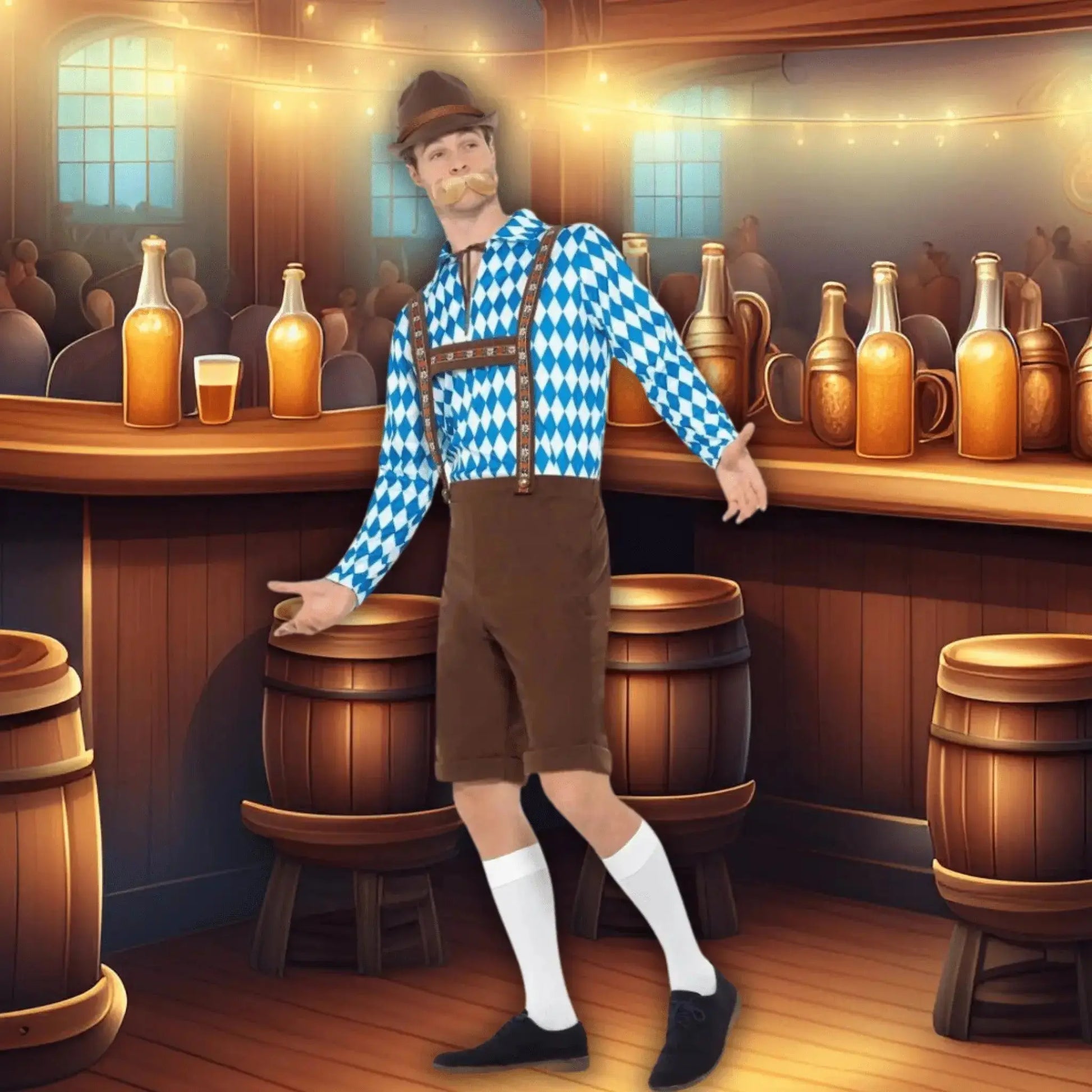 Oktoberfest Costume - Bavarian, Beer Man