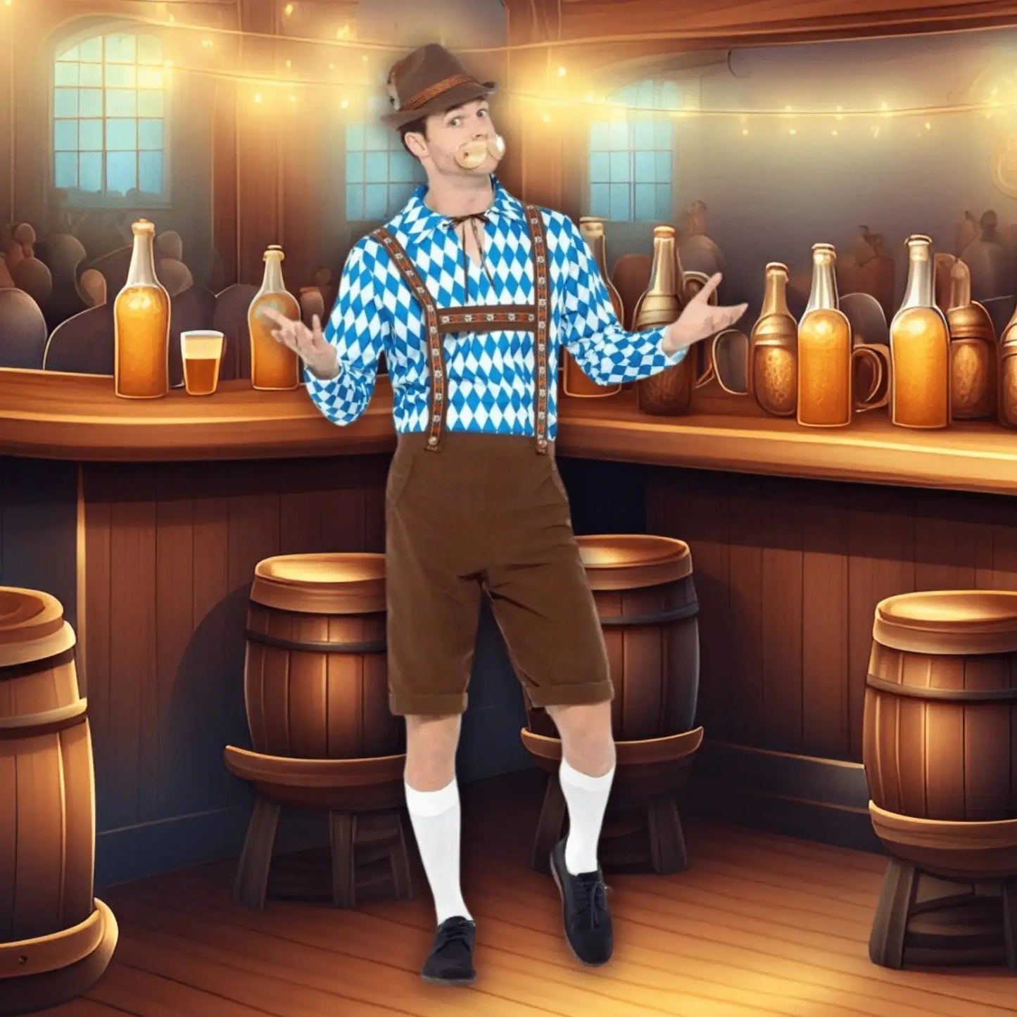 Oktoberfest Costume - Bavarian, Beer Man | The Party Hut