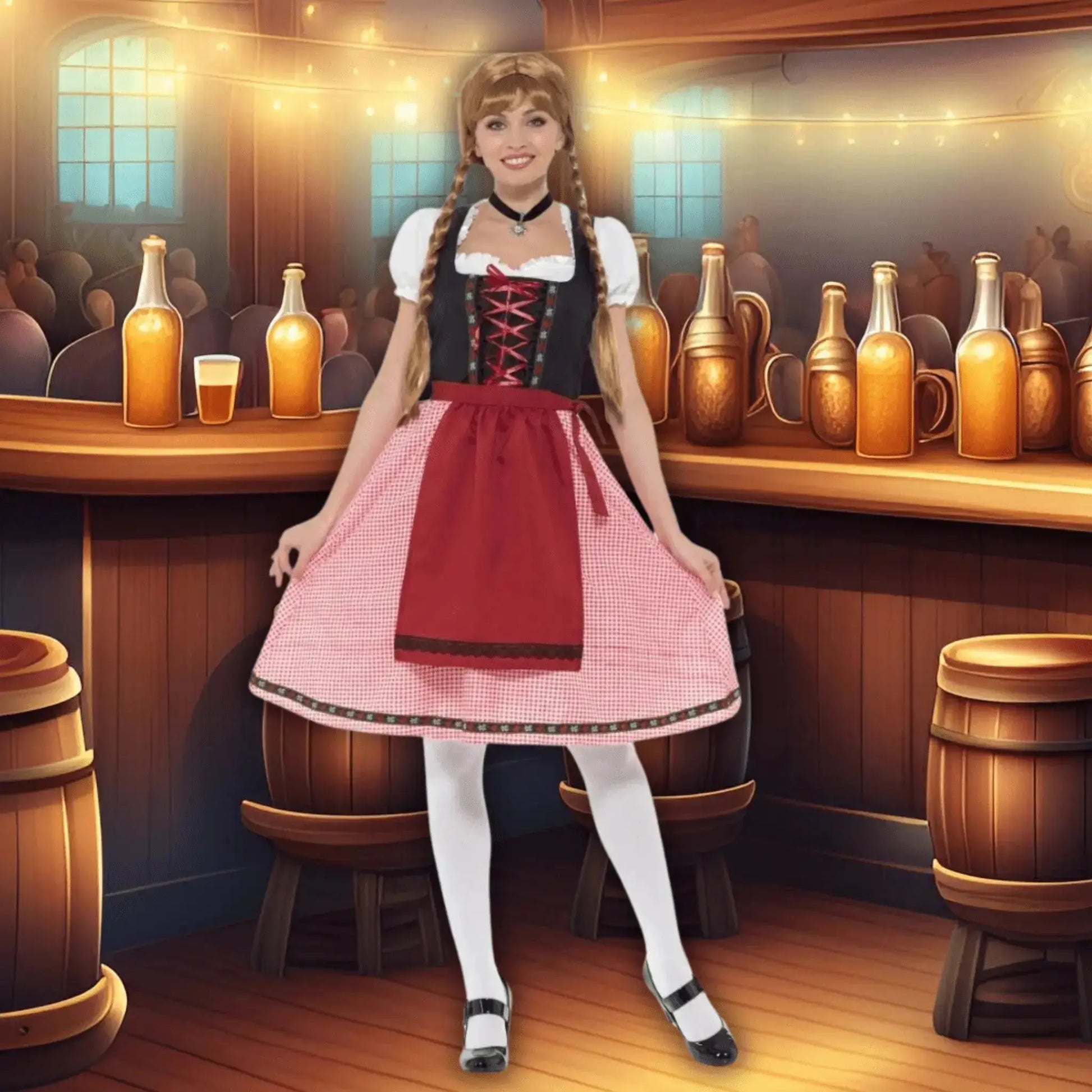 Oktoberfest Costume - Bavarian, Tavern Maid
