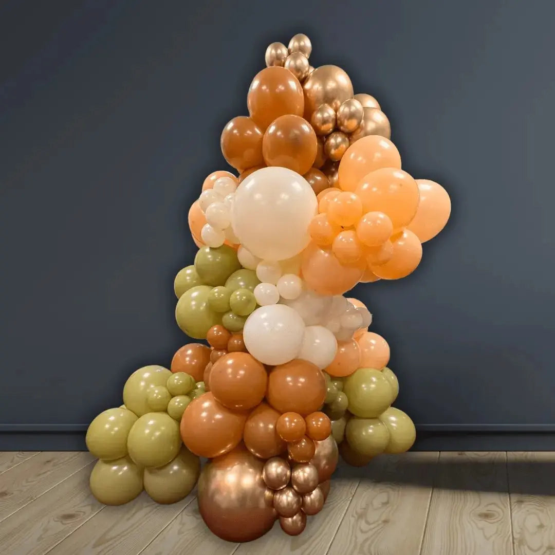 Boho Organic Balloon Column