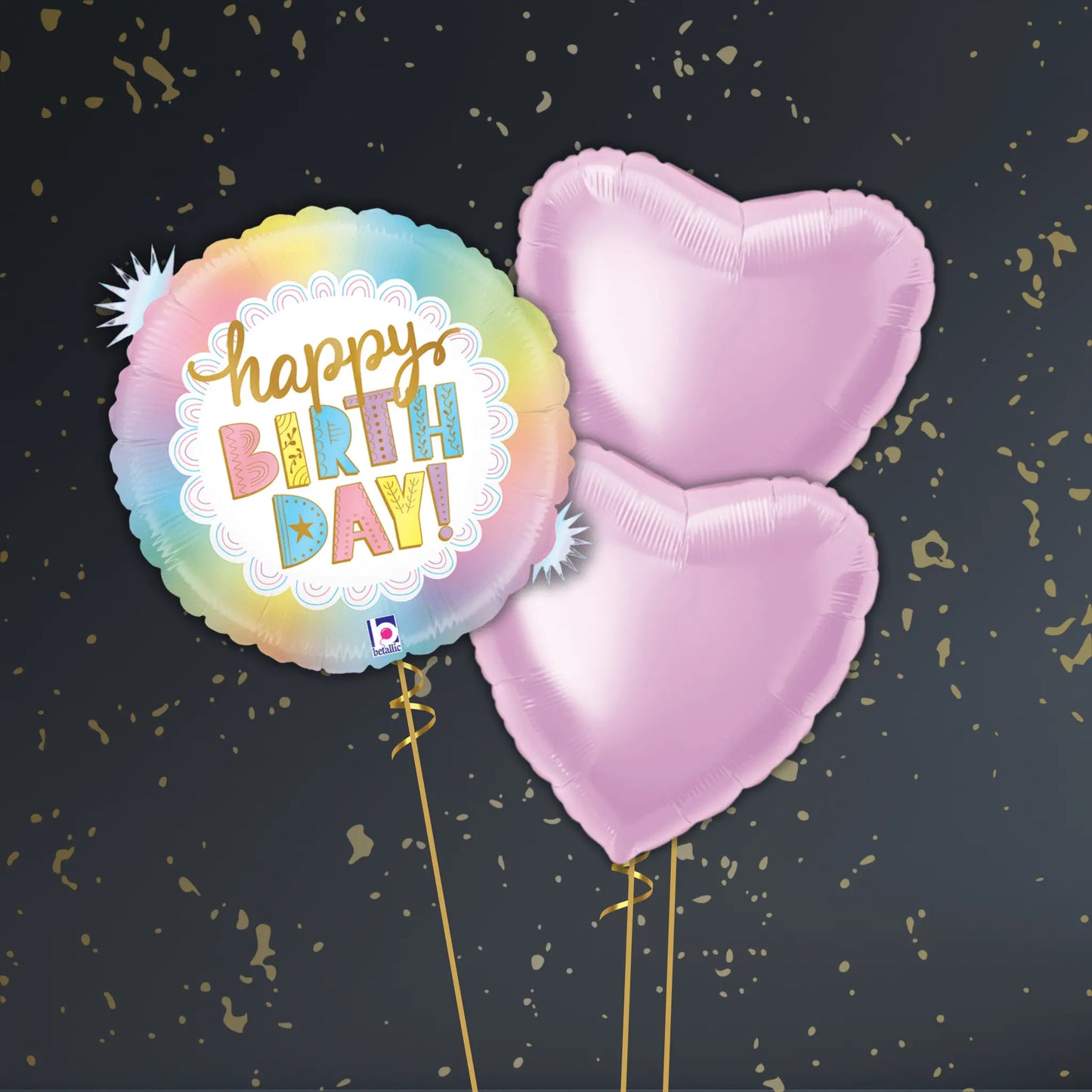 18" Opal Birthday Foil Balloon - Single or Bouquet | The Party Hut