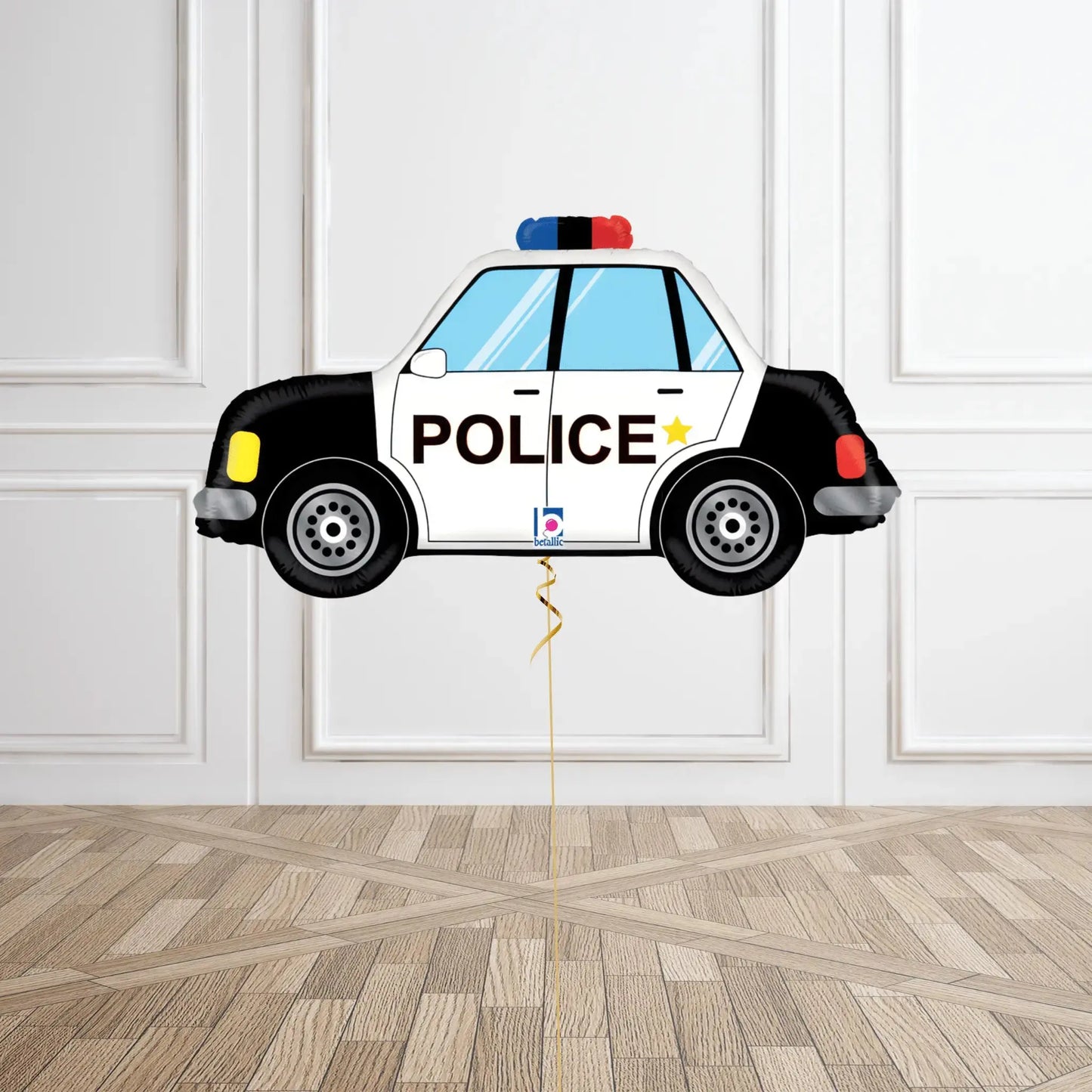 Police Car Birthday Balloon Bouquet | The Party Hut