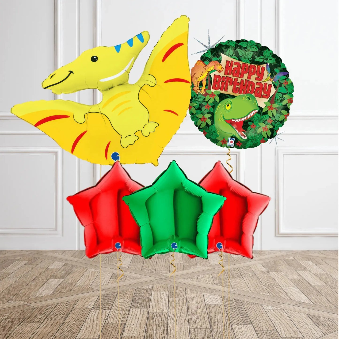 Pterodactyl Birthday Balloon Bouquet | The Party Hut