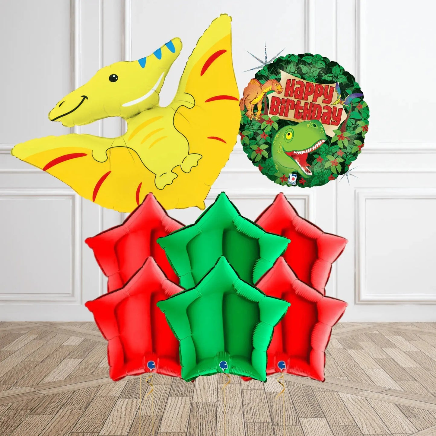 Pterodactyl Birthday Balloon Bouquet | The Party Hut