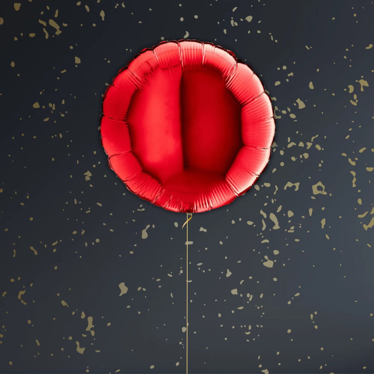 18" Red Round Foil Balloon – Single or Balloon Bouquet | The Party Hut