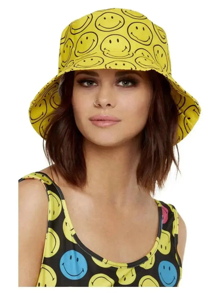 Smiley Bucket Hat | The Party Hut
