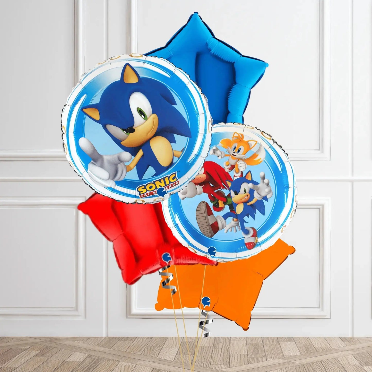 Sonic the Hedgehog Themed Balloon Bouquet | The Party Hut