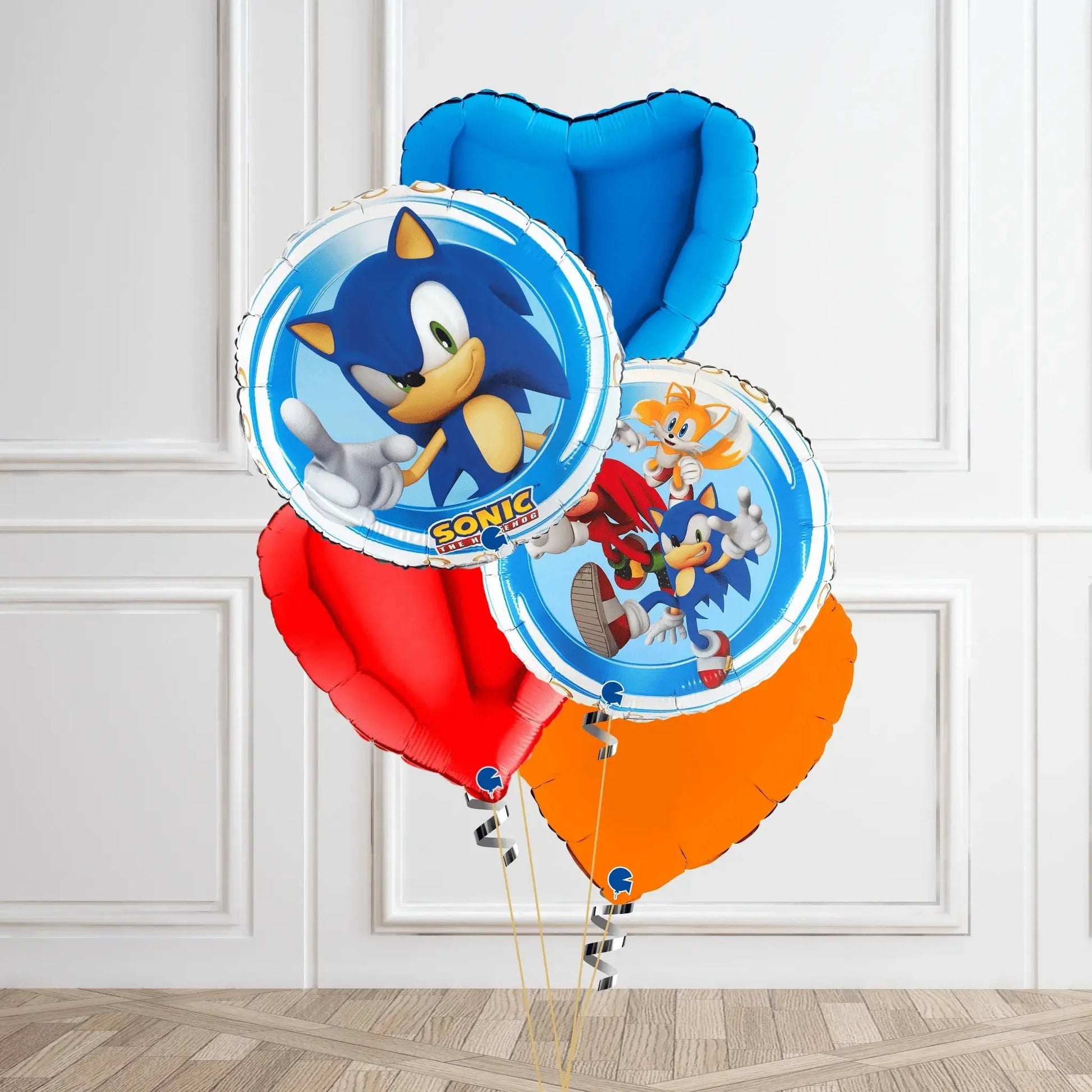 Sonic the Hedgehog Themed Balloon Bouquet