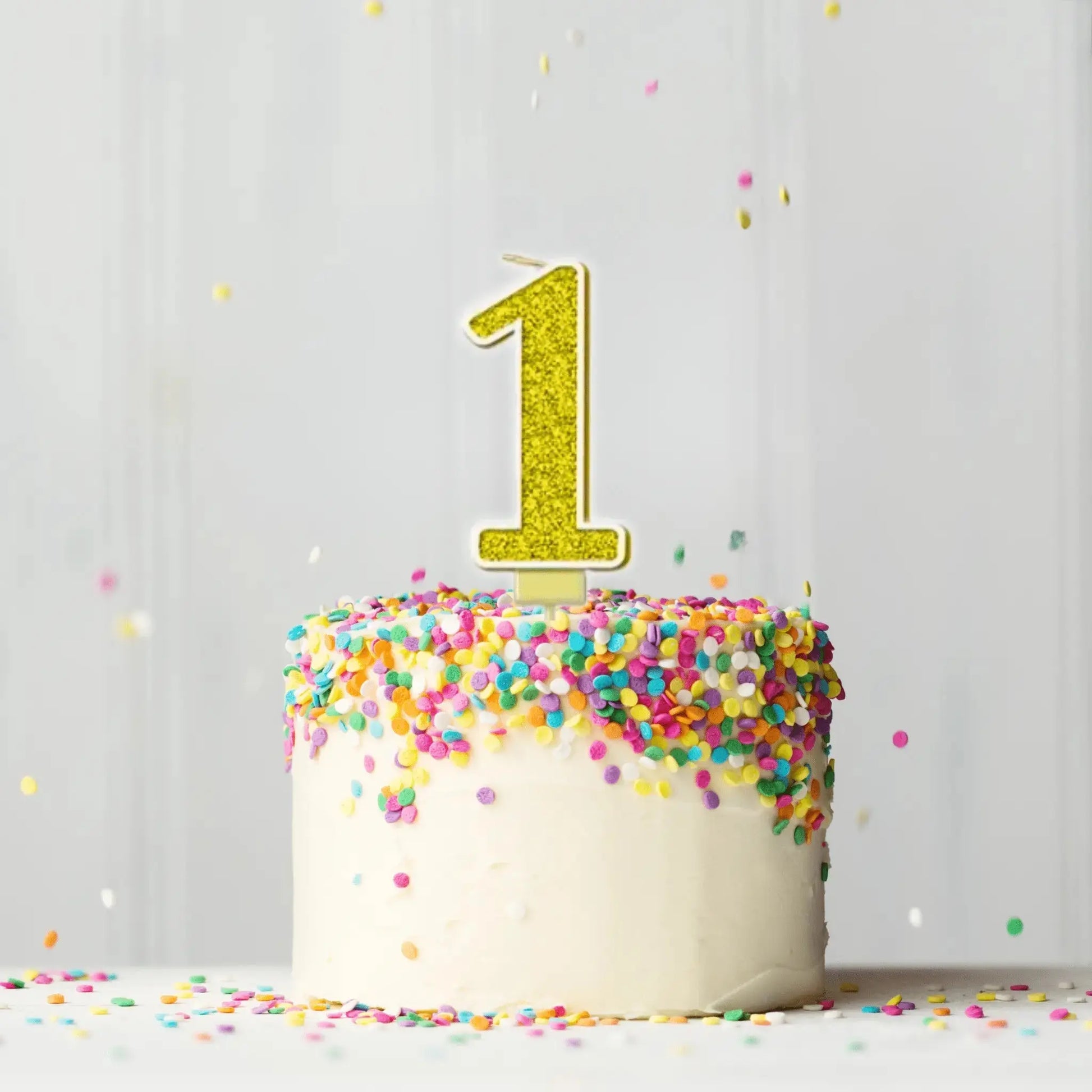 Sparkling Fizz No.1 Candle - 7.5cm Gold
