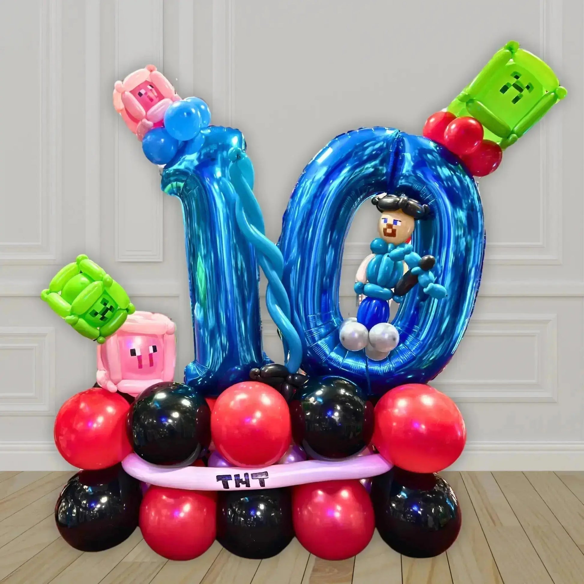 Spectacular Minecraft Birthday Display