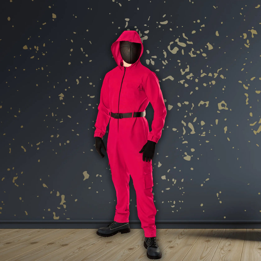 Squid Game Guard Suit Costume