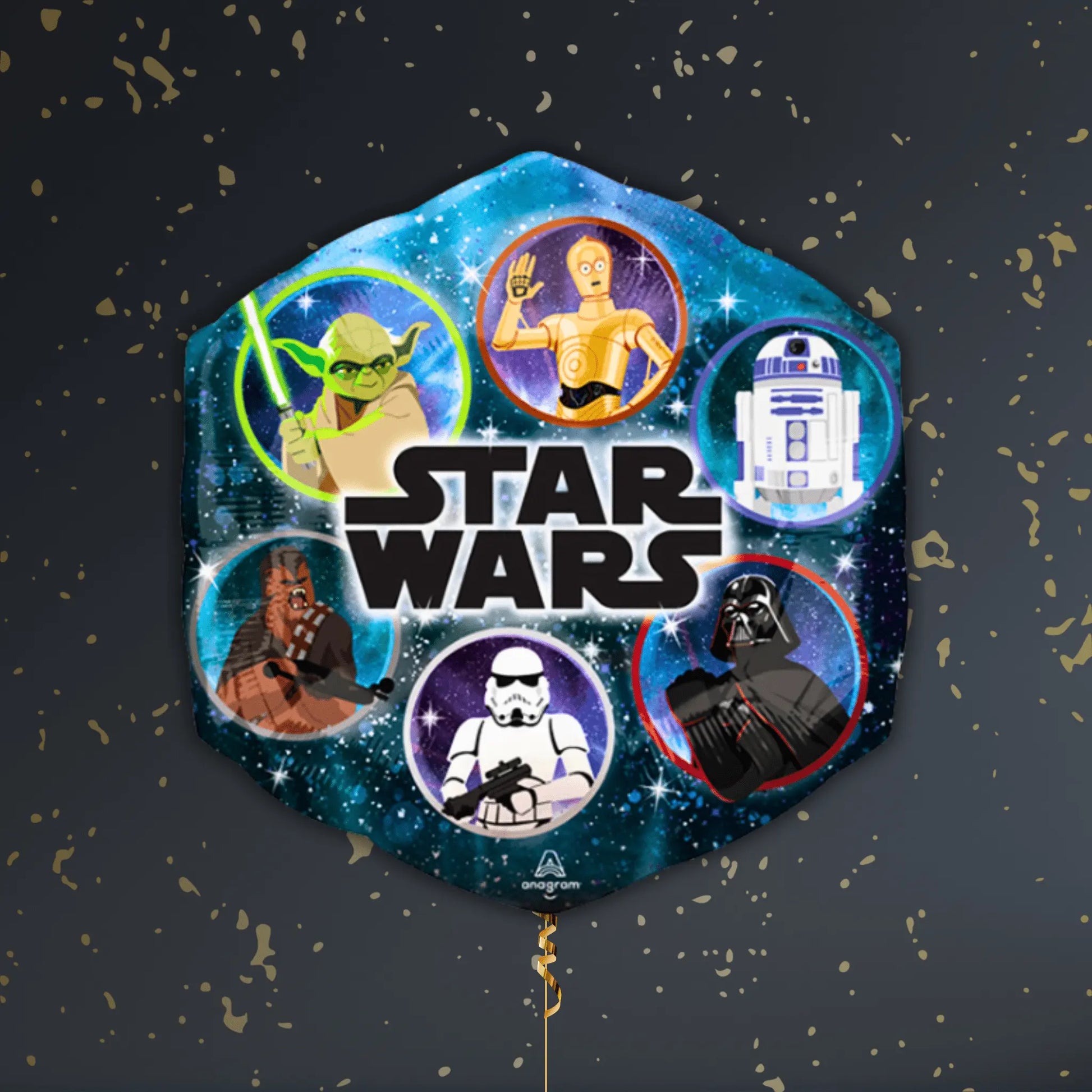 Star Wars Balloon Package - 23", Helium Filled