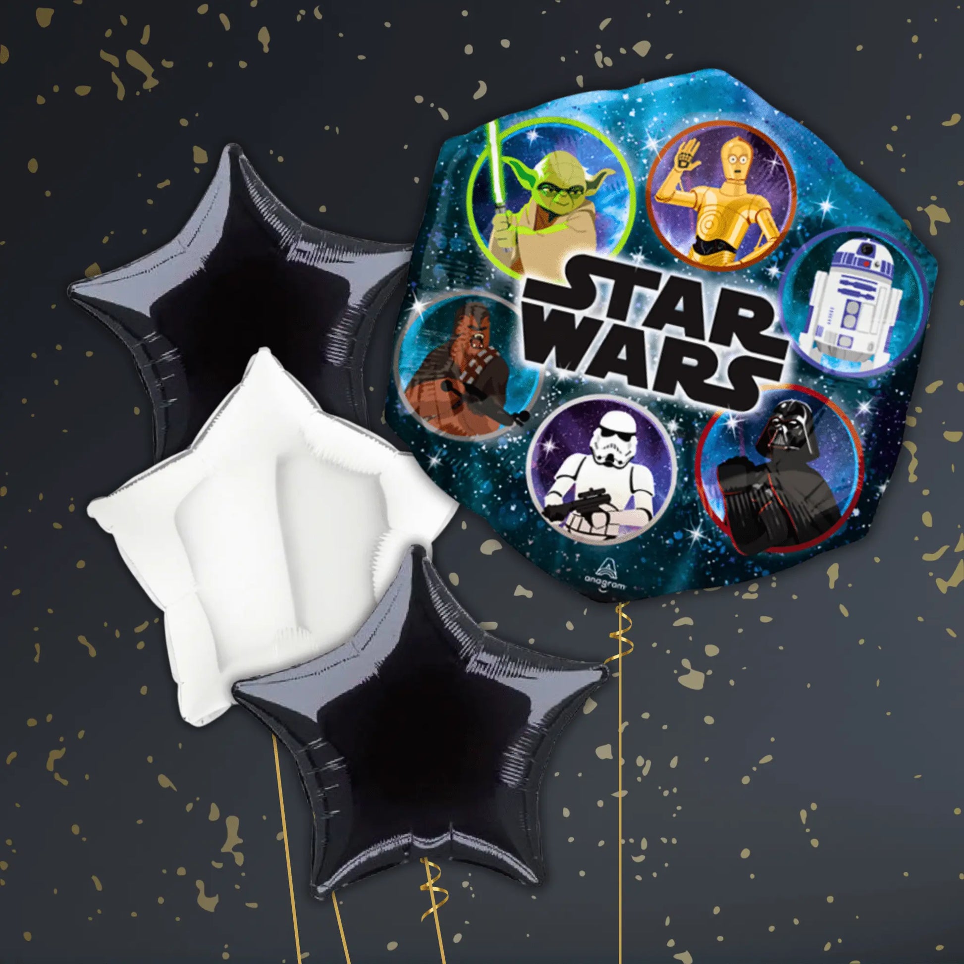 Star Wars Balloon Package - 23", Helium Filled