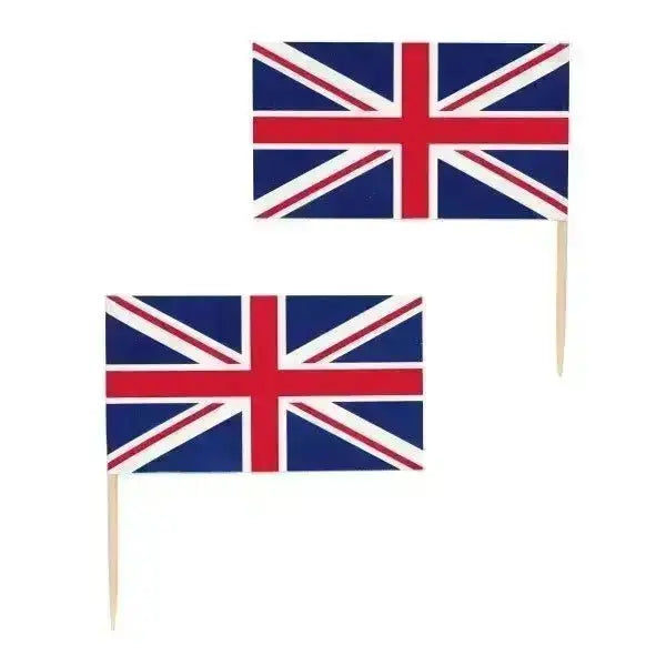Union Jack Flag Picks 30pk | The Party Hut