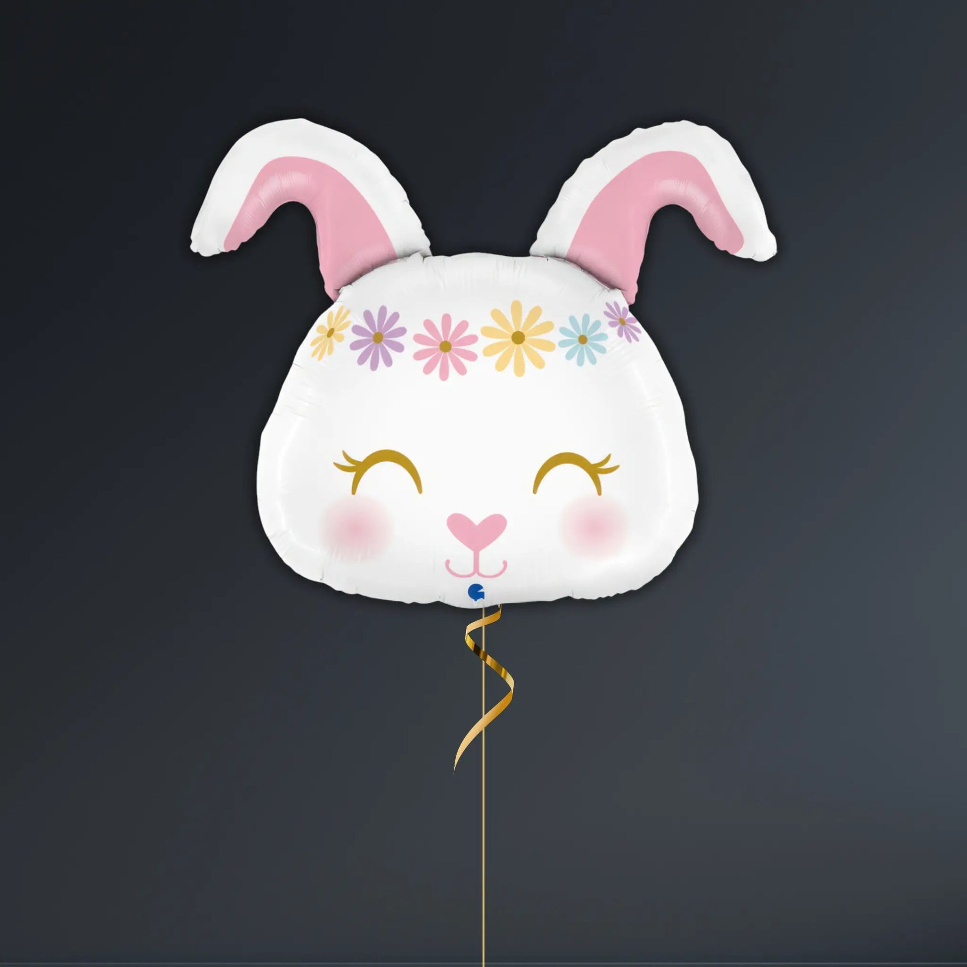 Adorable Bunny & Pastel Flower Balloon Package - Birthday Balloons