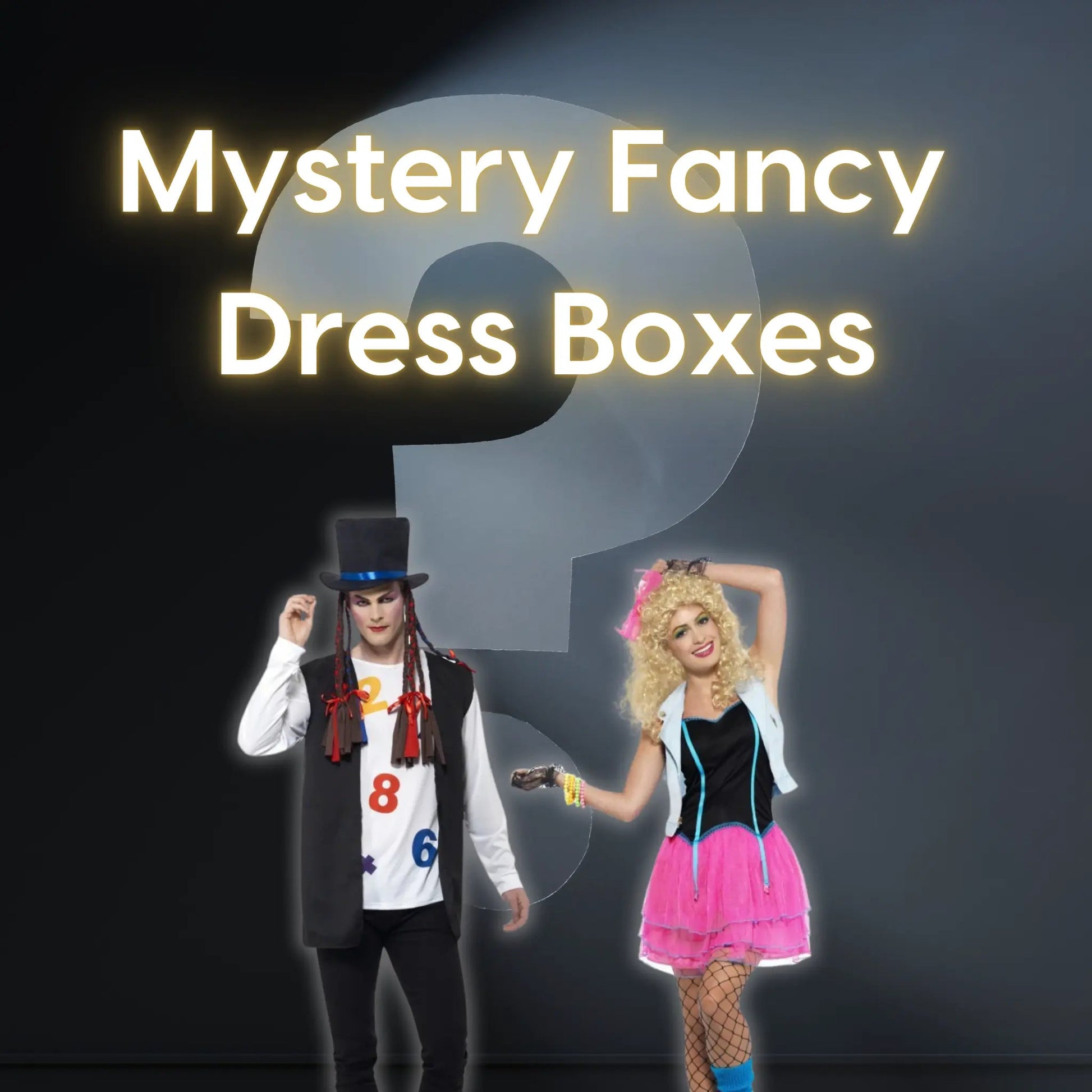 Adult Mystery Fancy Dress Costume & Accessories Box Package