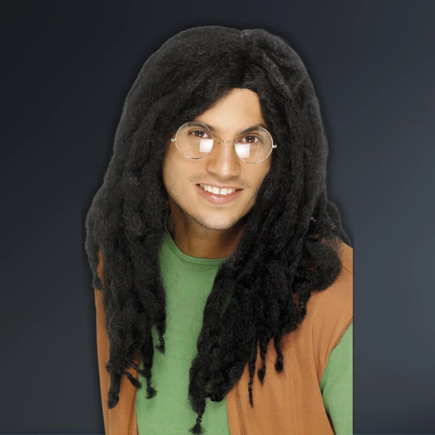 Black Dreadlock Wig – Long Synthetic | The Party Hut Cheltenham