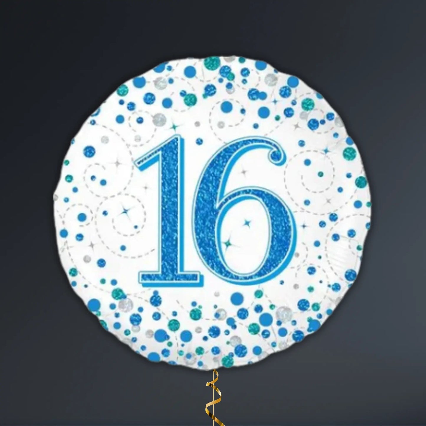 Blue & Silver 16th Birthday Balloon Package – Helium Filled | The Party Hut Cheltenham