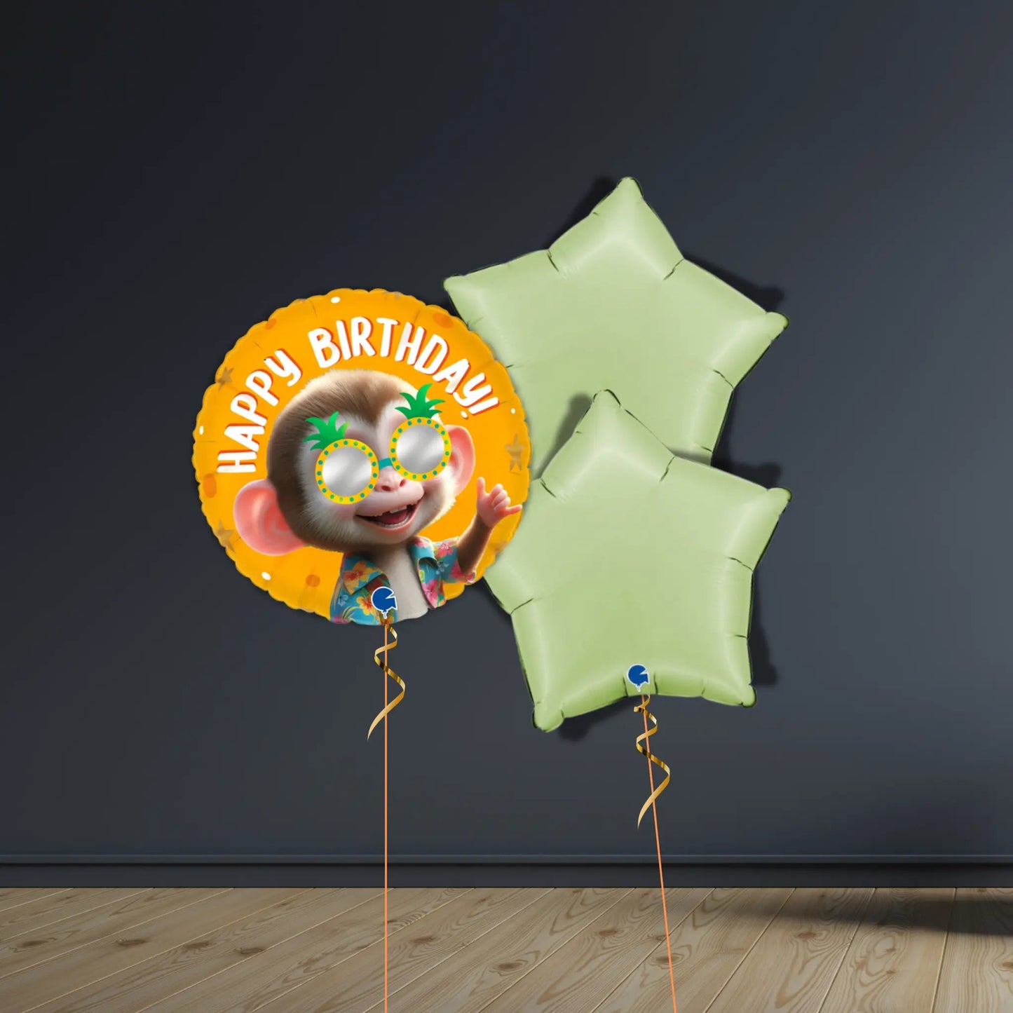 Cheeky Monkey Birthday Balloon Package | Helium - Filled | The Party Hut Cheltenham