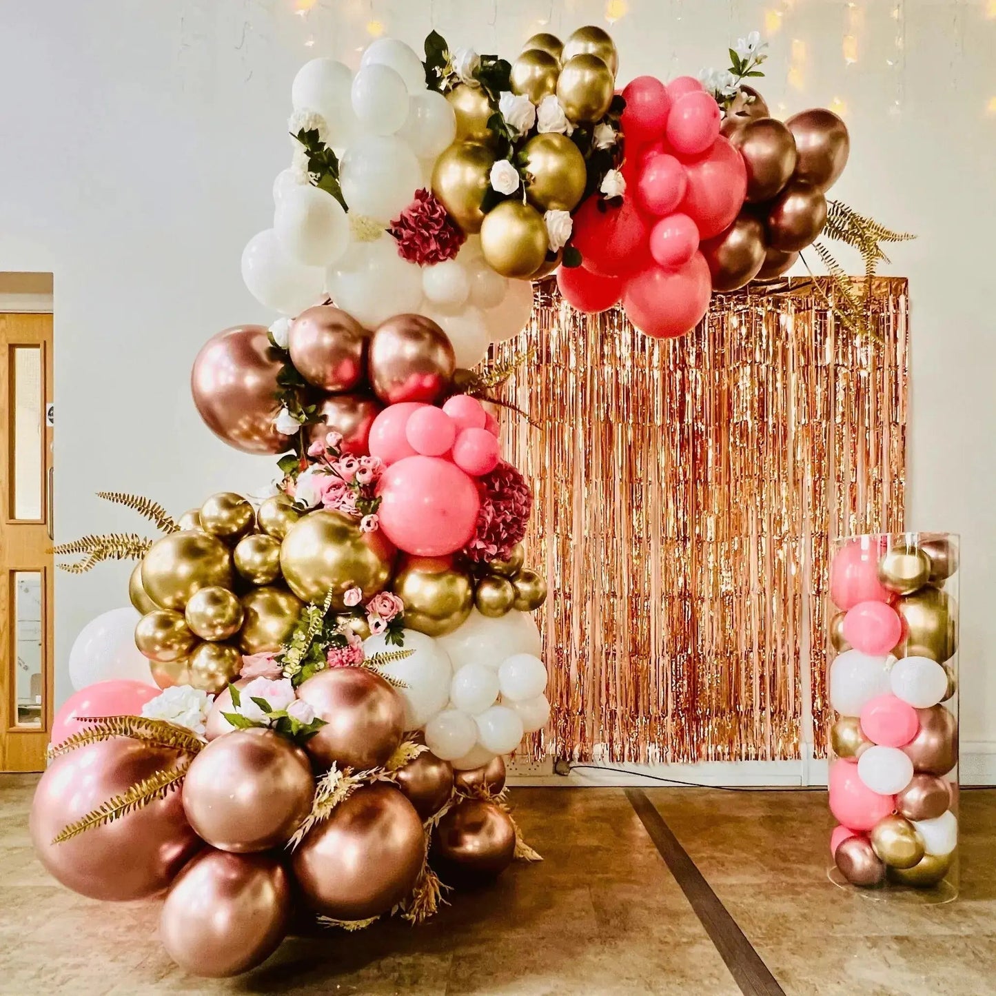 Clear Cake Pedestals - Balloon Filled (Pair of Cake Stands) | The Party Hut Cheltenham