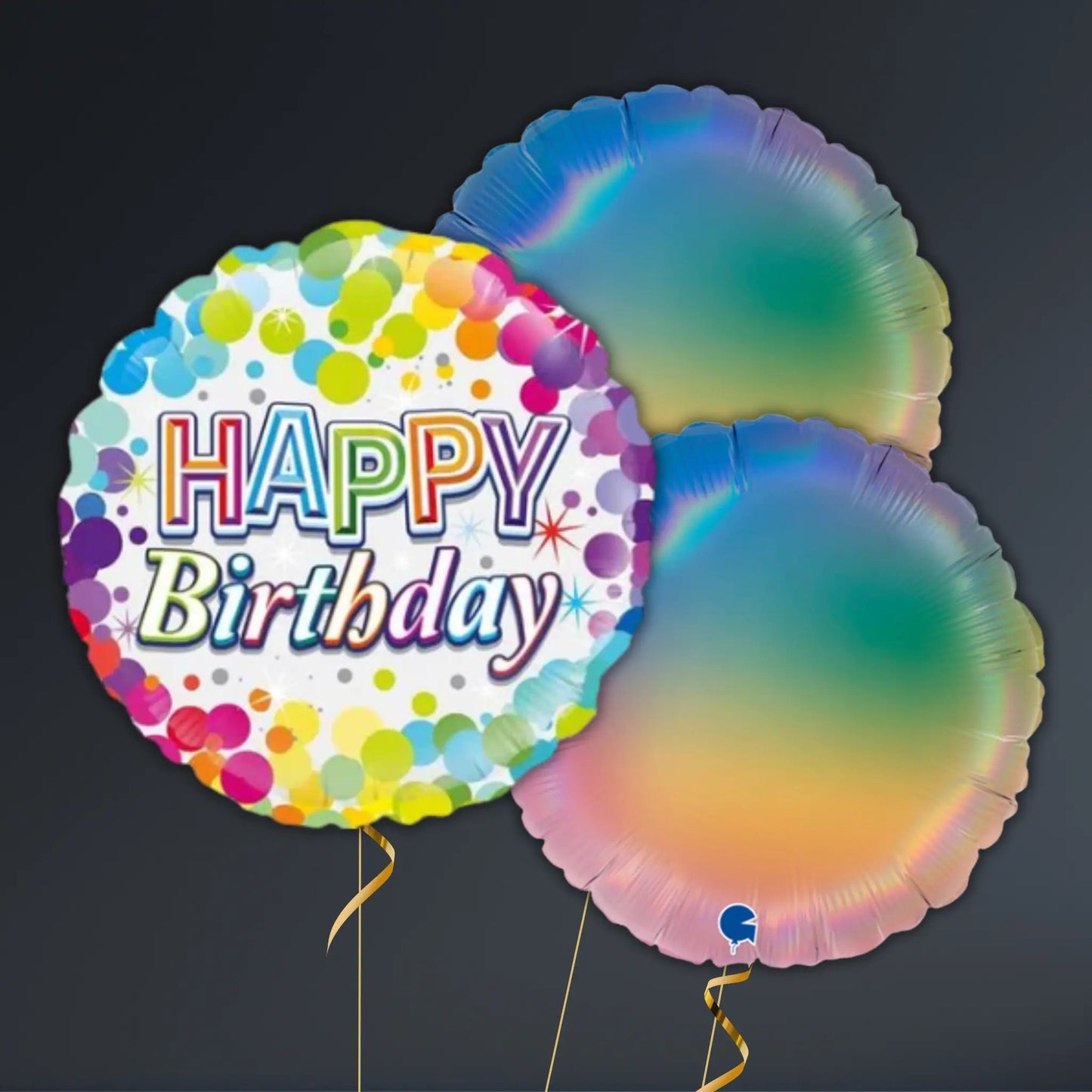 Colourful Confetti Birthday Balloon Package – Helium Filled | The Party Hut Cheltenham