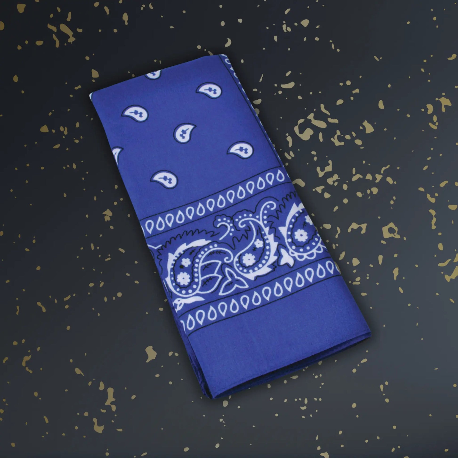 🤠 Cowboy Bandana – Blue Wild West Fancy Dress Accessory 🎭✨