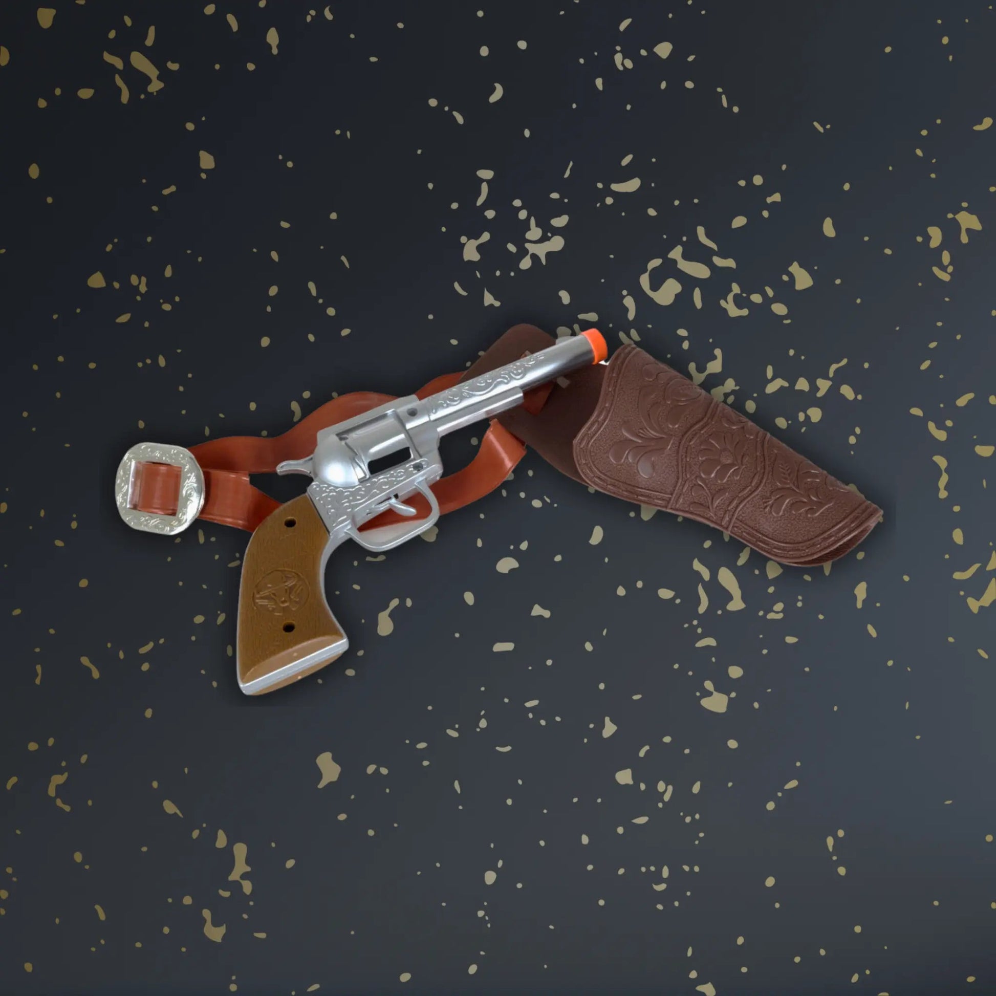Cowboy Holster with Toy Gun