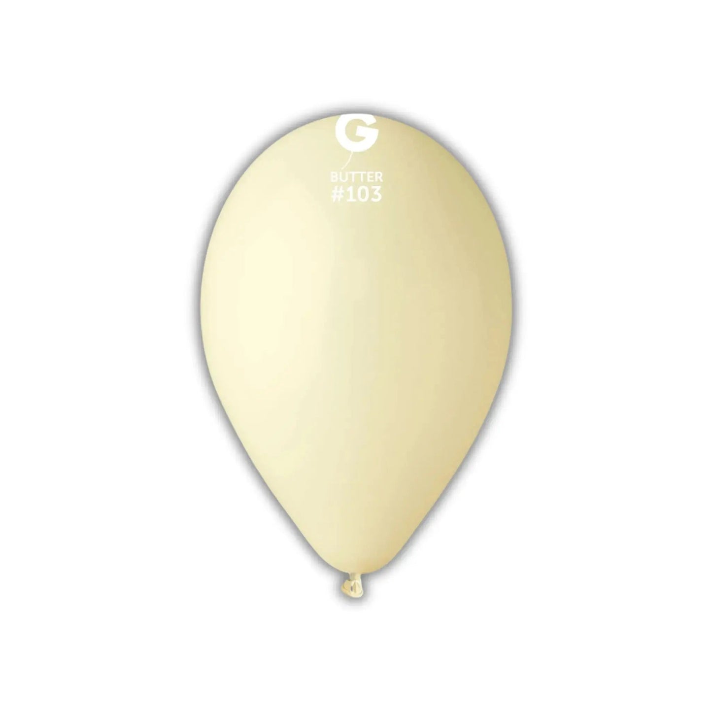 Gemar Professional Decorator Pack #103 13" Butter Latex Balloons - 50 Pack | The Party Hut Cheltenham