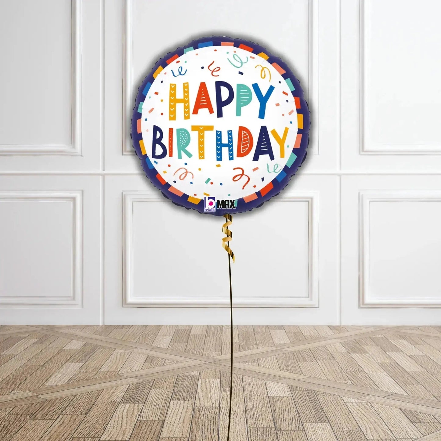 Gift Box Happy Birthday Balloon Bouquet | The Party Hut Cheltenham