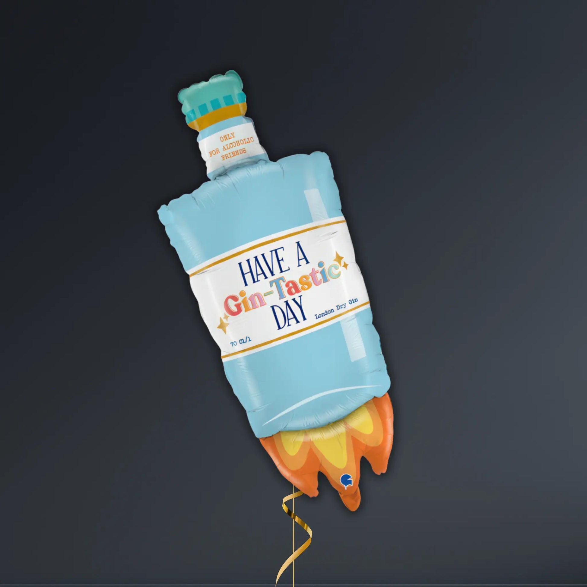 Gin-Tastic Bottle Rocket Balloon Package – 42" Helium Filled