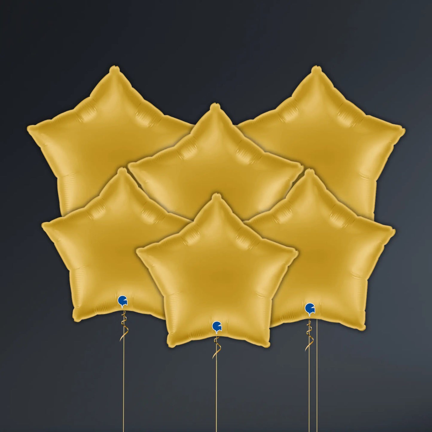 Gold Star Foil Balloon Package – Helium - Filled | The Party Hut Cheltenham