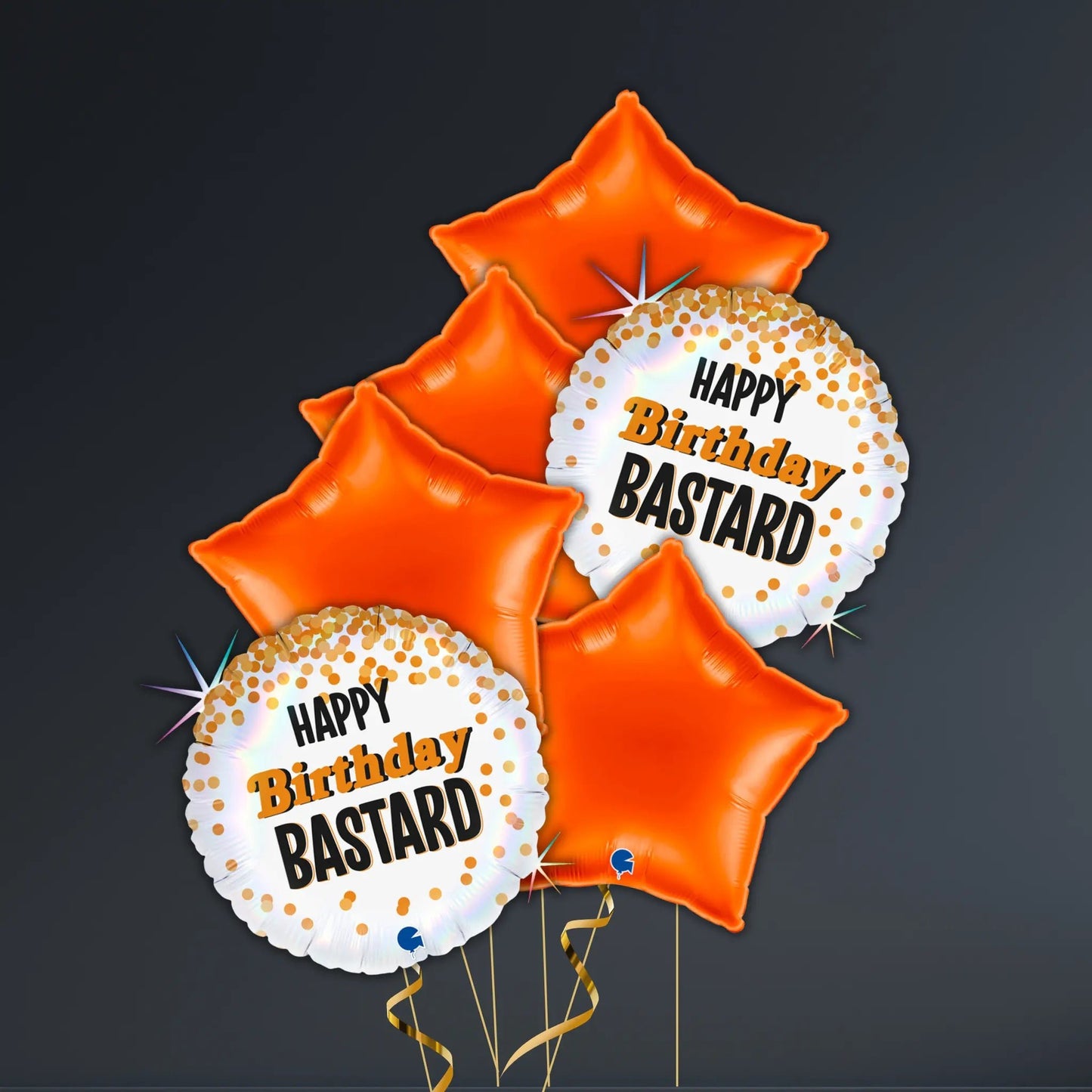 Happy Birthday Bastard Balloon Package – Helium Filled | The Party Hut Cheltenham