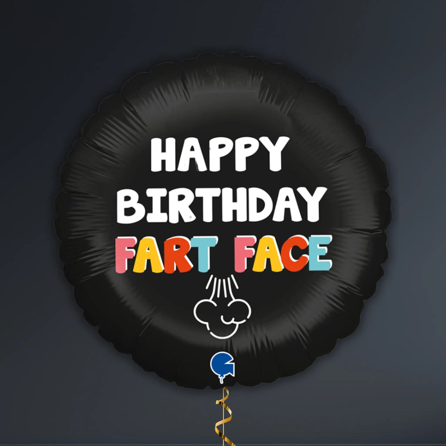 Happy Birthday Fart Face Balloon Package – Helium Filled | The Party Hut Cheltenham