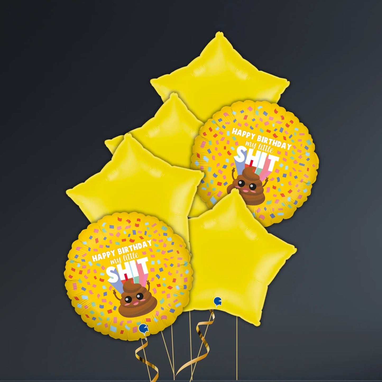 Happy Birthday Little Sh*t Balloon Package – Helium Filled | The Party Hut Cheltenham