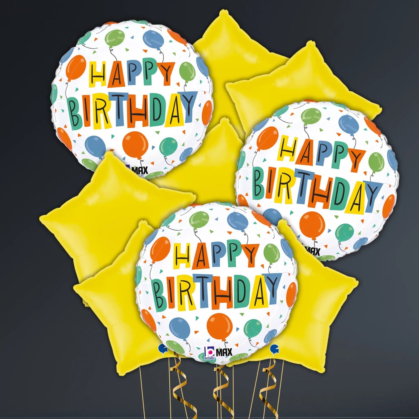 Happy Birthday Party Balloons Balloon Package – Helium Filled | The Party Hut Cheltenham