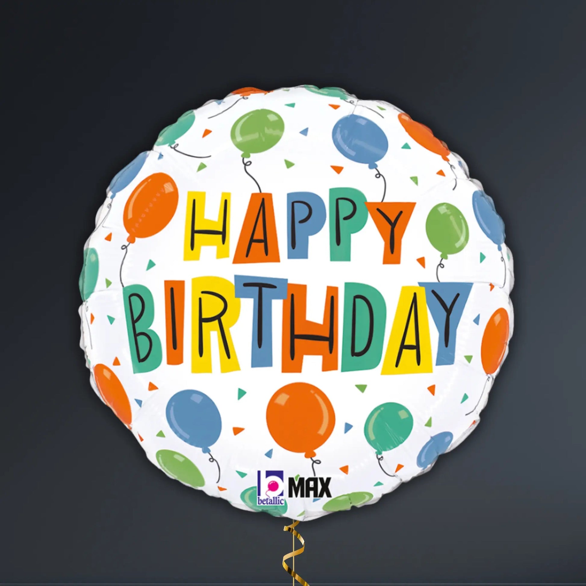 Happy Birthday Party Balloons Balloon Package – Helium Filled