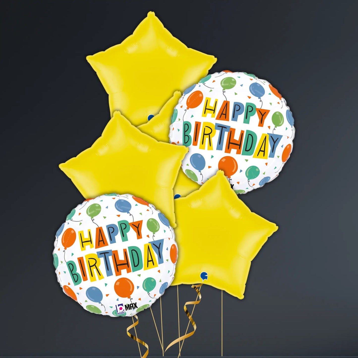 Happy Birthday Party Balloons Balloon Package – Helium Filled | The Party Hut Cheltenham