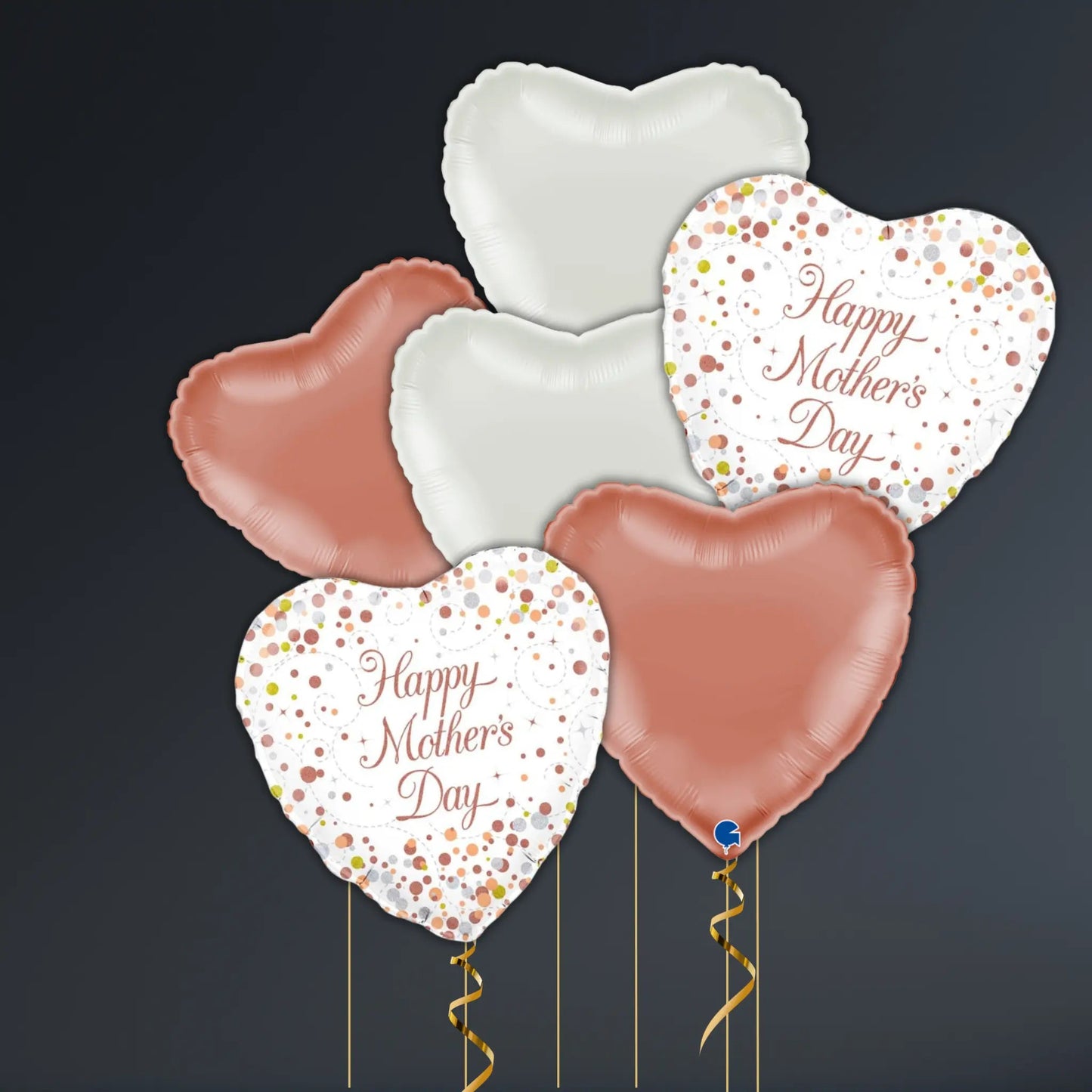 Happy Mother's Day Rose Gold Foil Balloon – Helium - Filled & Weighted! | The Party Hut Cheltenham