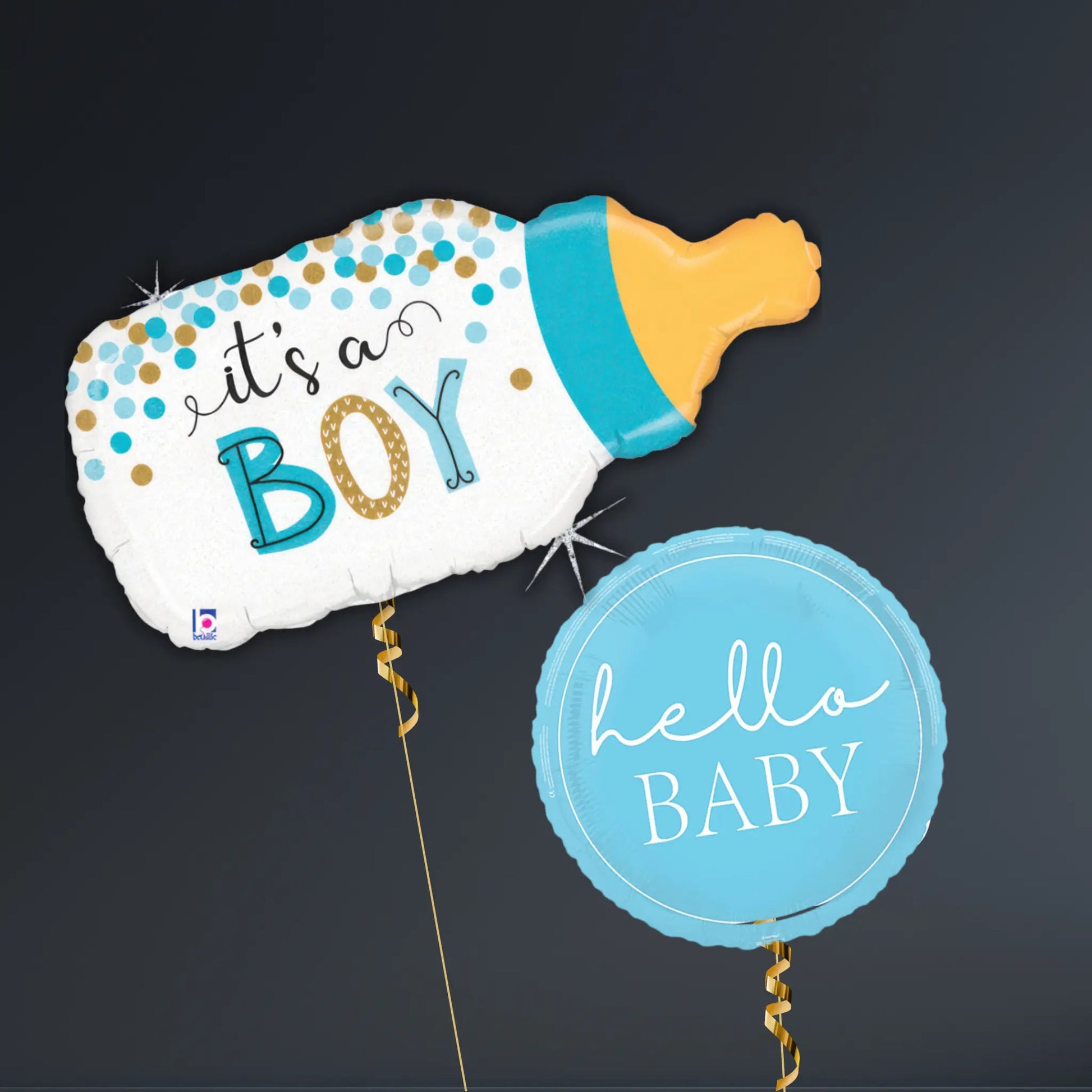 It’s a Boy Balloon Package – Hello Baby Blue Themed Set