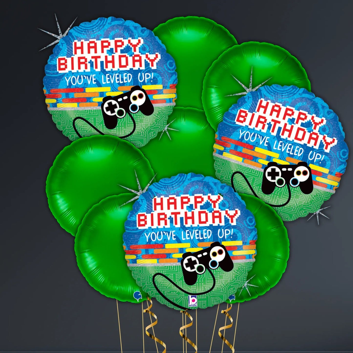 Level Up Birthday Balloon Package – Helium Filled | The Party Hut Cheltenham